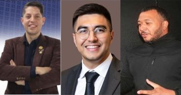 Aldo Contreras, Hever Castro y Manuel Shuterland