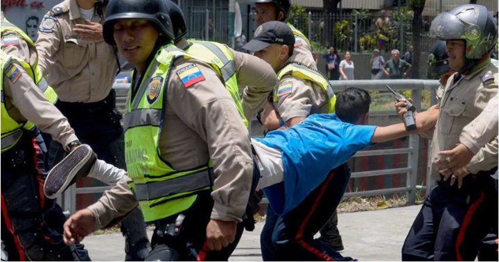 Detiene a joven Venezuela Detiene a joven Venezuela