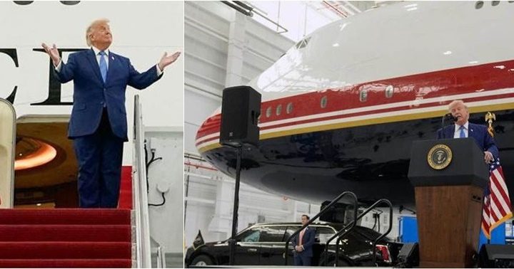 Donald Trump y regalo Donald Trump y regalo