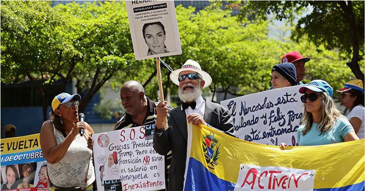 Familiares presos políticos embajada EEUU Caracas Familiares presos políticos embajada EEUU Caracas