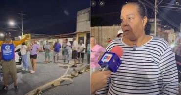 Habitantes de Bebedero IV en Cumaná