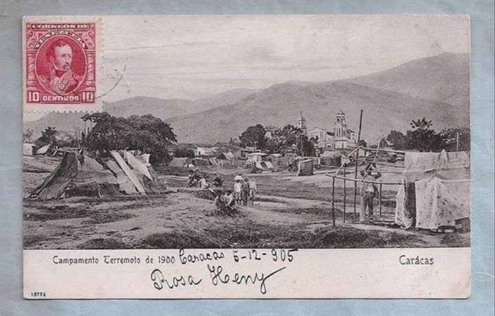 Historia terremotos Caracas 1900