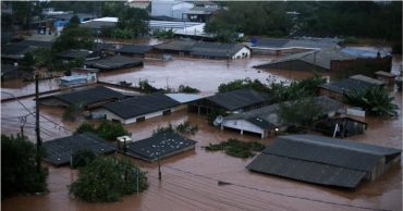 Inundaciones en el sur de Brasil