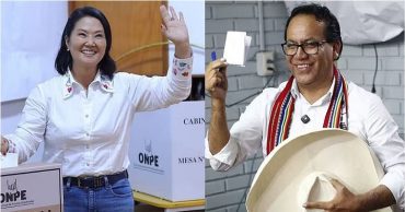 Keiko Fujimori y Roberto Sánchez
