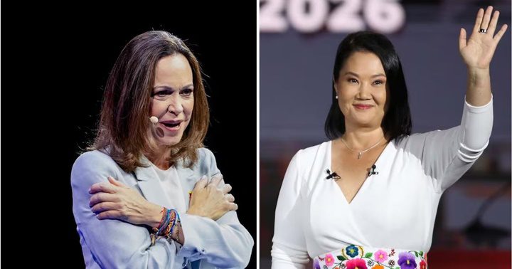 María Corina Machado y Keiko Fujimori
