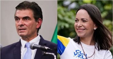 María Corina Machado y Rodrigo Paz