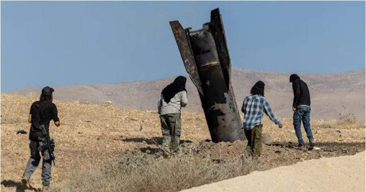 Misil de Irán cayó en Israel