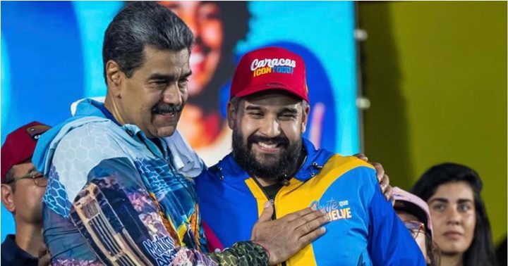 Nicolás Maduro y su hijo Nicolás Maduro y su hijo