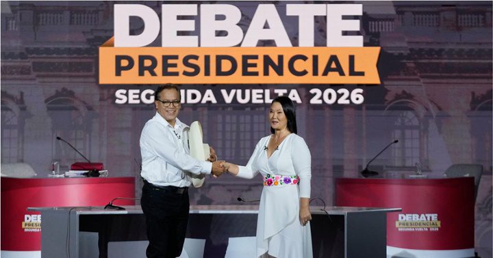 Roberto Sánchez y Keiko Fujimori