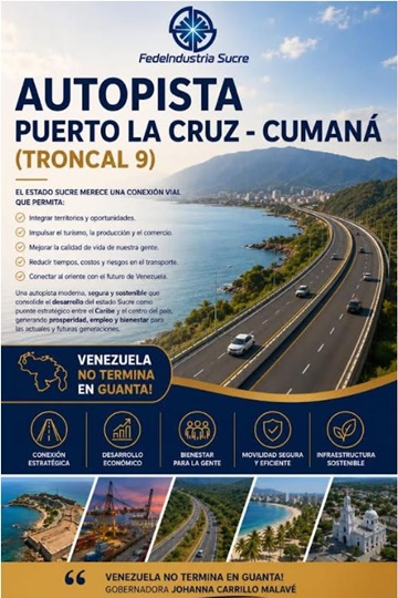 Autopista Cumaná Puerto La Cruz 2026