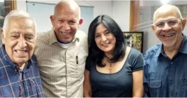 Carlos Rodríguez, Ángel Cacique, Zulma Bolívar y Mario Villegas