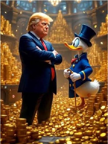 Mac Pato y Donald Trump
