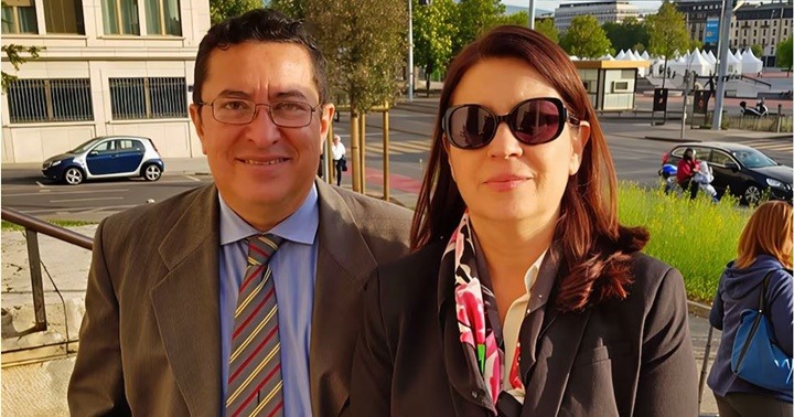 María Alejandra Aristeguieta y el papá Juan Pablo Pernalete María Alejandra Aristeguieta y el papá Juan Pablo Pernalete