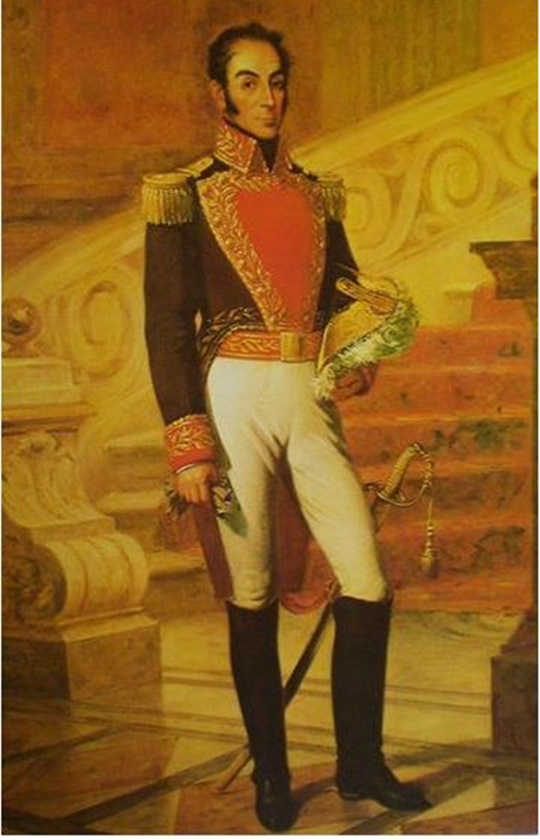 Martín Tovar y Tovar y Simón Bolívar