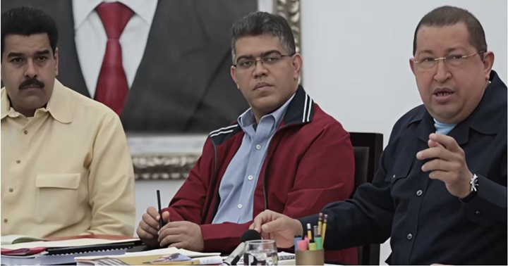 Nicolás Maduro, Elías Jaua y Hugo Chávez Nicolás Maduro, Elías Jaua y Hugo Chávez