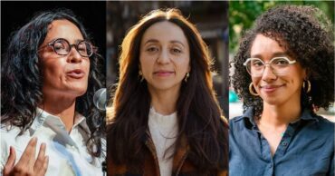 Claire Valdéz, Diana Moreno y Darializa Ávila Chevalier.