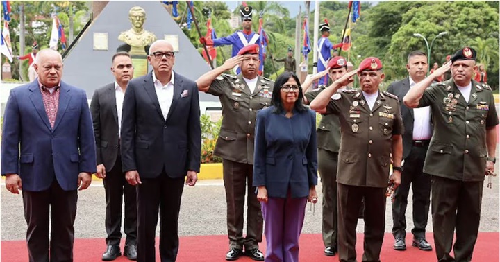 Delcy Rodriguez militares 24 6 2026 Delcy Rodriguez militares 24 6 2026