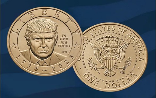 Donald Trump moneda