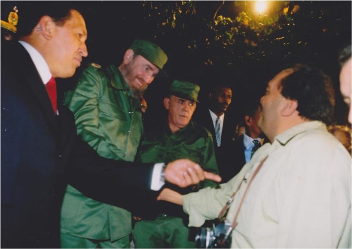 Frasso y Fidel Castro