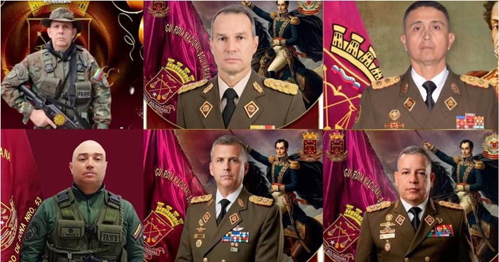 Nemisto Valero, Leonardo Vinci, Rafael Hernández , Ciro Fonseca, Bruno Hernaiz y Rafael Alfonzo Nemisto Valero, Leonardo Vinci, Rafael Hernández , Ciro Fonseca, Bruno Hernaiz y Rafael Alfonzo