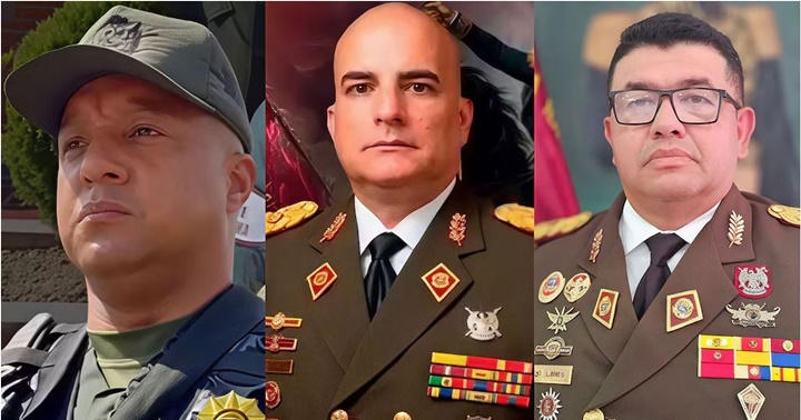 Oswaldo Rengifo, Jerry Camacaro y Liberto Vivas Oswaldo Rengifo, Jerry Camacaro y Liberto Vivas