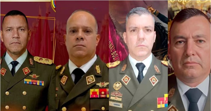 Pedro Magallanes, Roberto Acosta, Ernesto Cárdenas y Rufo Parra Pedro Magallanes, Roberto Acosta, Ernesto Cárdenas y Rufo Parra