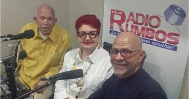 Ángel Cacique, Cora Farías y Mario Villegas