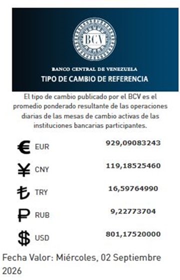 BCV 2 9 2026 BCV 2 9 2026