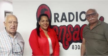 Carlos Rodríguez; Maribel Castillo y Edgar Machado