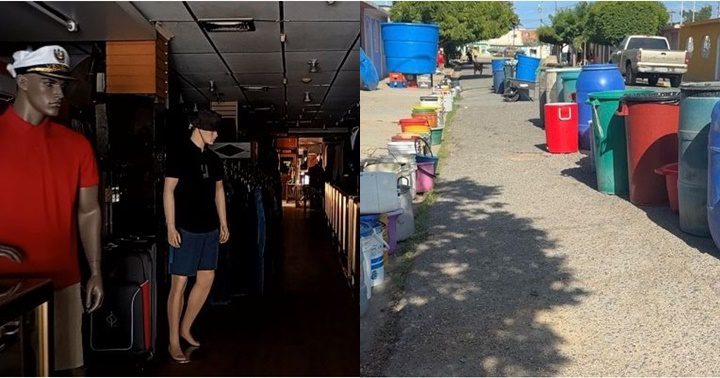 Cumaná sin luz y agua