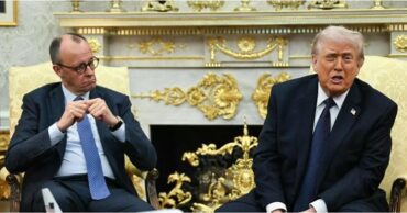 Friedrich Merz y Donald Trump