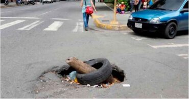 Huecos en Caracas