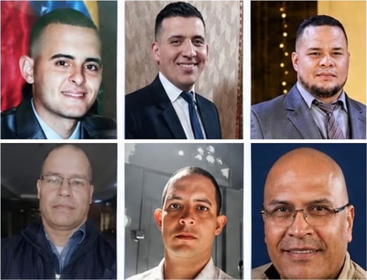 Jesús Gómez, David Figueredo, Héctor Martínez, Joharlin Luzardo, Alvarado Valladares y José Rivas Jesús Gómez, David Figueredo, Héctor Martínez, Joharlin Luzardo, Alvarado Valladares y José Rivas