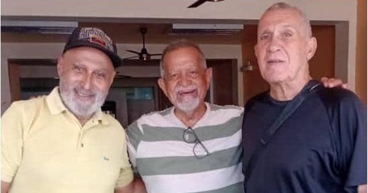 Telémaco R. Figueroa, Nelson Morán y Napoleón Barrios