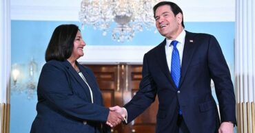Dinorah Figuera y Marco Rubio