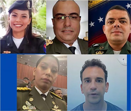 Karen Gutiérrez, Carlos Sánchez, Guillermo César, Diana Vitora y Jesús Suárez