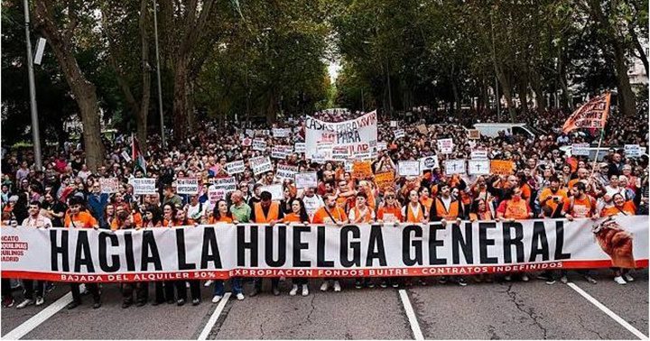 Manifestación en España 10 2026