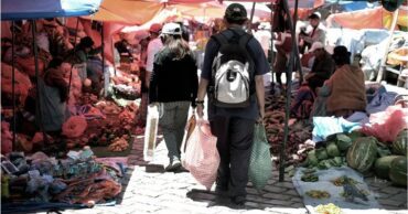 Mercado en Bolivia