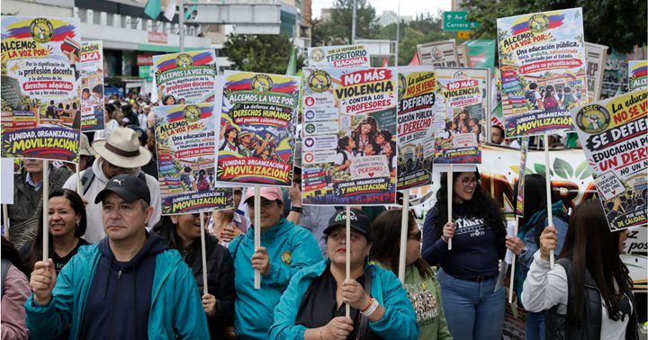 Protesta Colombia 14 10 2026