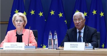 Ursula von der Leyen y Antonio Costa
