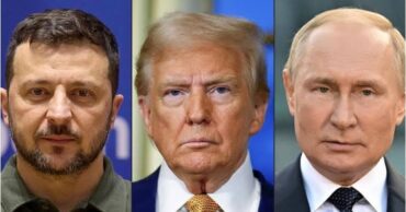 Zelenski, Trump y Putin